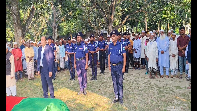 চাঁপাইনবাবগঞ্জের বীর মুক্তিযোদ্ধা সলিমুল্লাহ’র ইন্তেকাল,রাষ্ট্রীয় মর্যাদায় দাফন